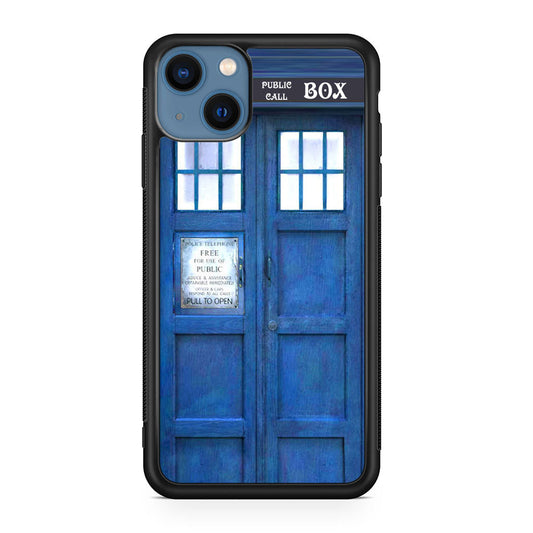 Blue Police Call Box iPhone 13 / 13 mini Case
