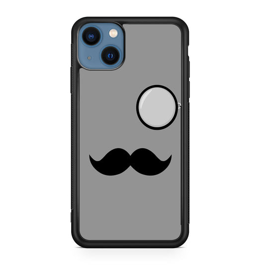 Classy Mustache iPhone 13 / 13 mini Case