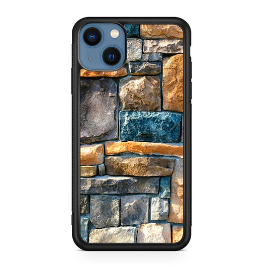Colored Stone Piles iPhone 13 / 13 mini Case