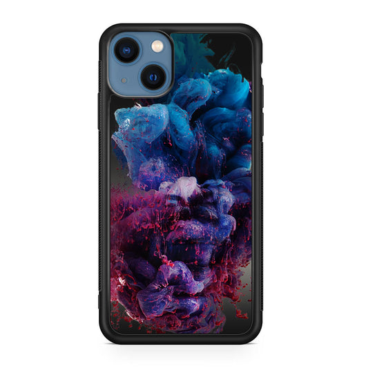 Colorful Dust Art on Black iPhone 13 / 13 mini Case