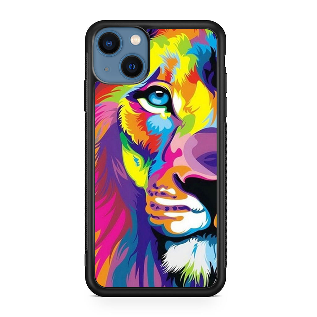 Colorful Lion iPhone 13 / 13 mini Case