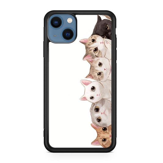 Cute Cats Vertical iPhone 13 / 13 mini Case