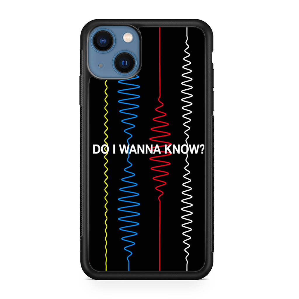 Do I Wanna Know Four Strings iPhone 13 / 13 mini Case