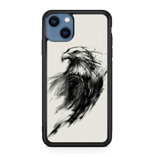 Eagle Art Black Ink iPhone 13 / 13 mini Case