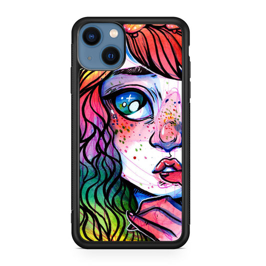 Eyes And Braids iPhone 13 / 13 mini Case