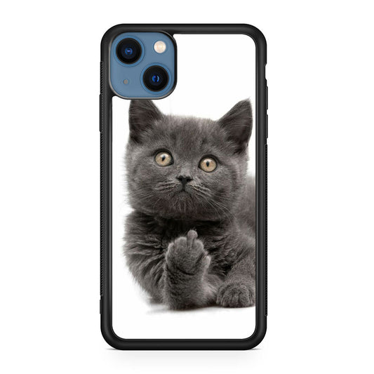 Finger British Shorthair Cat iPhone 13 / 13 mini Case