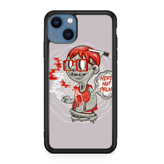 Nerd Not Drunk Zombie iPhone 13 / 13 mini Case