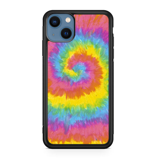 Pastel Rainbow Tie Dye iPhone 13 / 13 mini Case