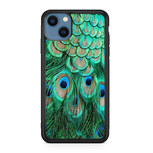 Peacock Feather iPhone 13 / 13 mini Case