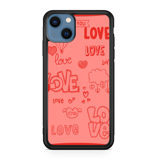 Pink Lover iPhone 13 / 13 mini Case