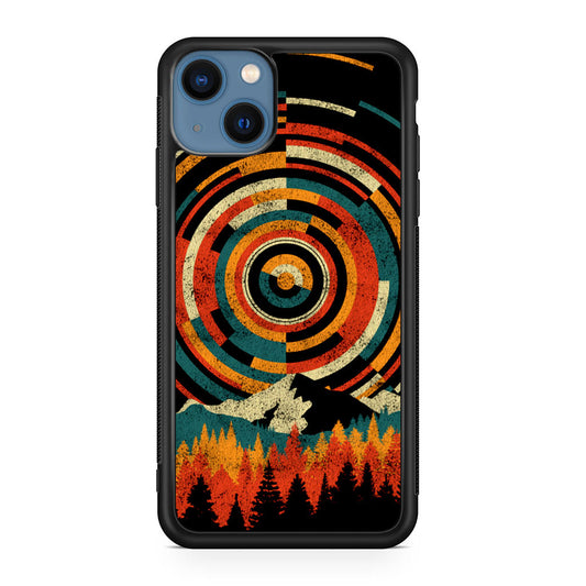The Geometry Of Sunrise iPhone 13 / 13 mini Case