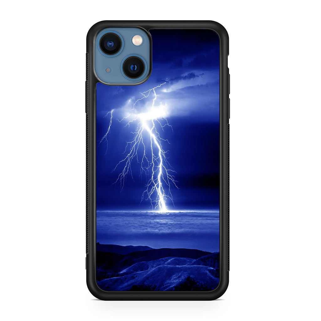 Thunder Over The Sea iPhone 13 / 13 mini Case