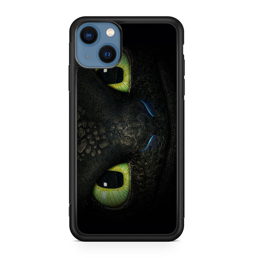 Toothless Dragon Eyes Close Up iPhone 13 / 13 mini Case