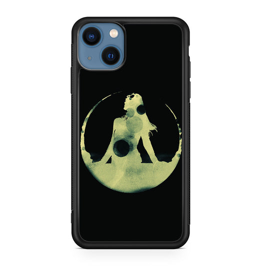 Tycho Costalbrake Dark Green Girl iPhone 13 / 13 mini Case