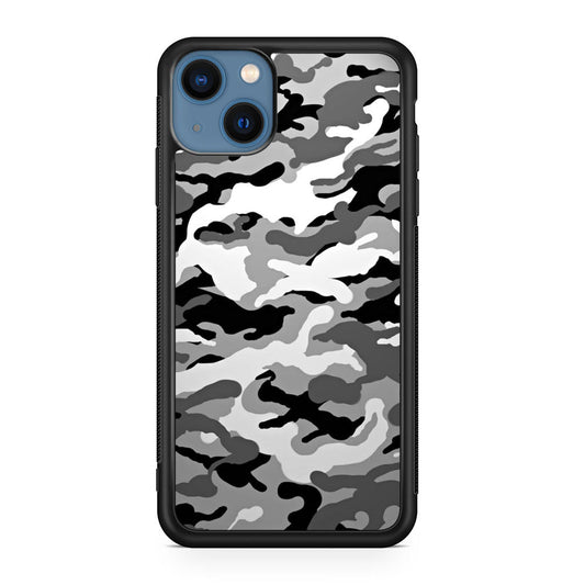 Winter Army Camo iPhone 13 / 13 mini Case