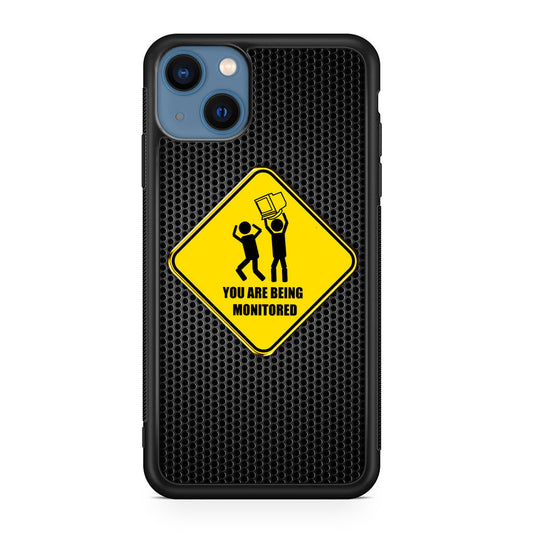 You Are Being Monitored iPhone 13 / 13 mini Case
