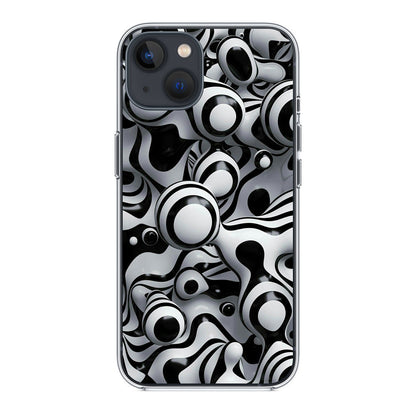 Abstract Art Black White iPhone 13 / 13 mini Case