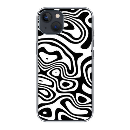 Abstract Black and White Background iPhone 13 / 13 mini Case