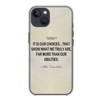 Albus Dumbledore Quote iPhone 13 / 13 mini Case