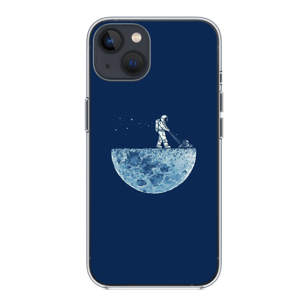 Astronaut Mowing The Moon iPhone 13 / 13 mini Case