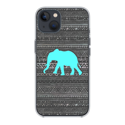 Aztec Elephant Turquoise iPhone 13 / 13 mini Case