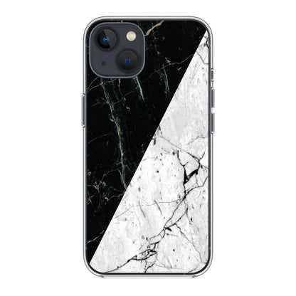 B&W Marble iPhone 13 / 13 mini Case