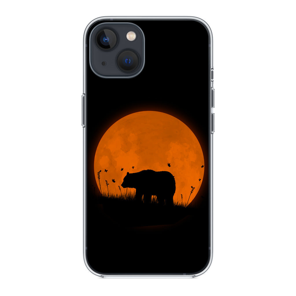 Bear Silhouette iPhone 13 / 13 mini Case