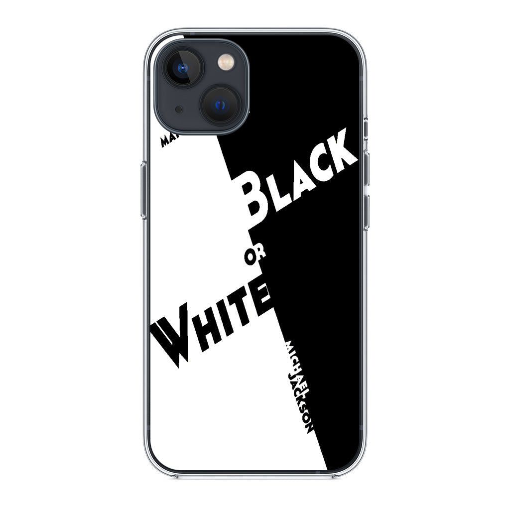 Black Or White Michael Jackson iPhone 13 / 13 mini Case