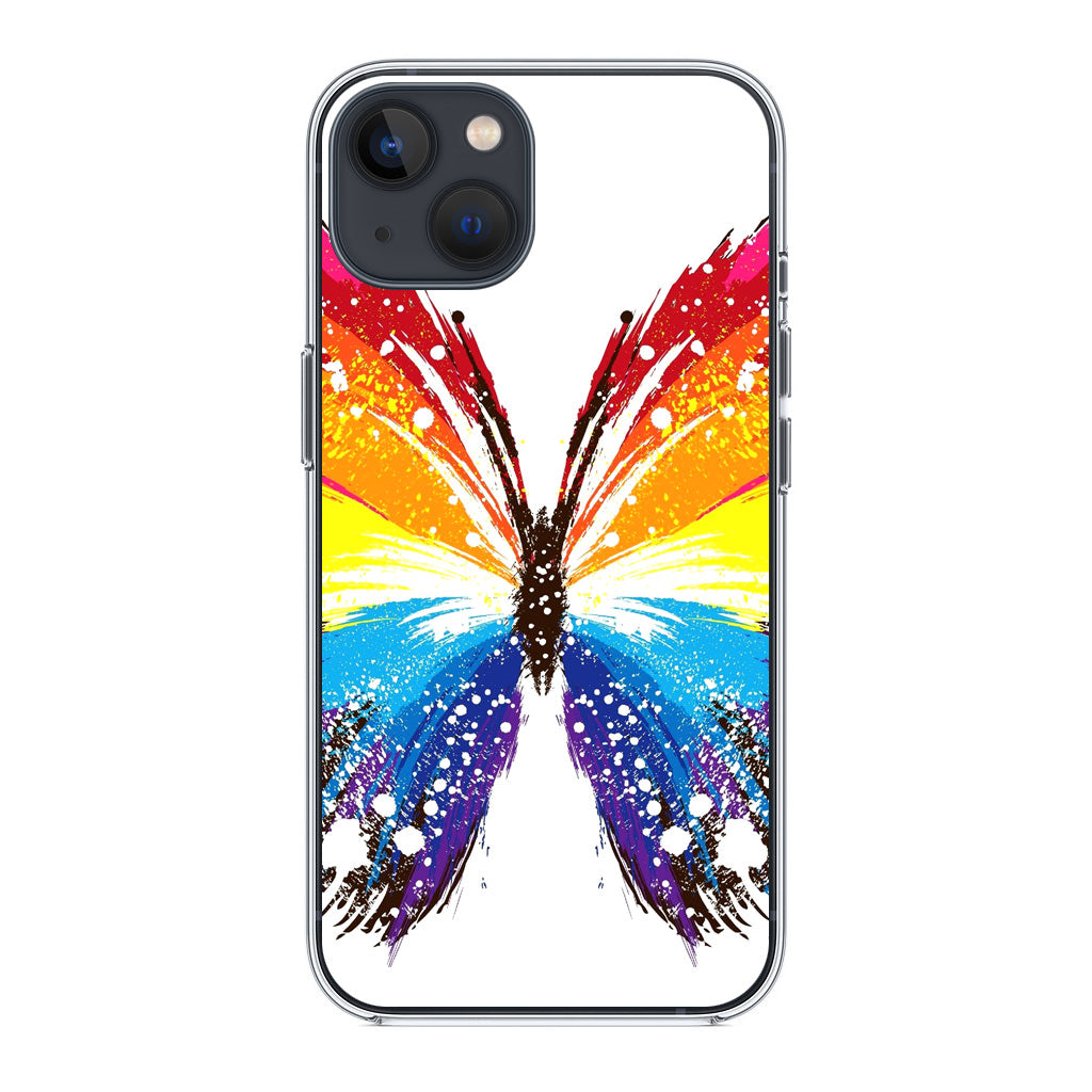Butterfly Abstract Colorful iPhone 13 / 13 mini Case