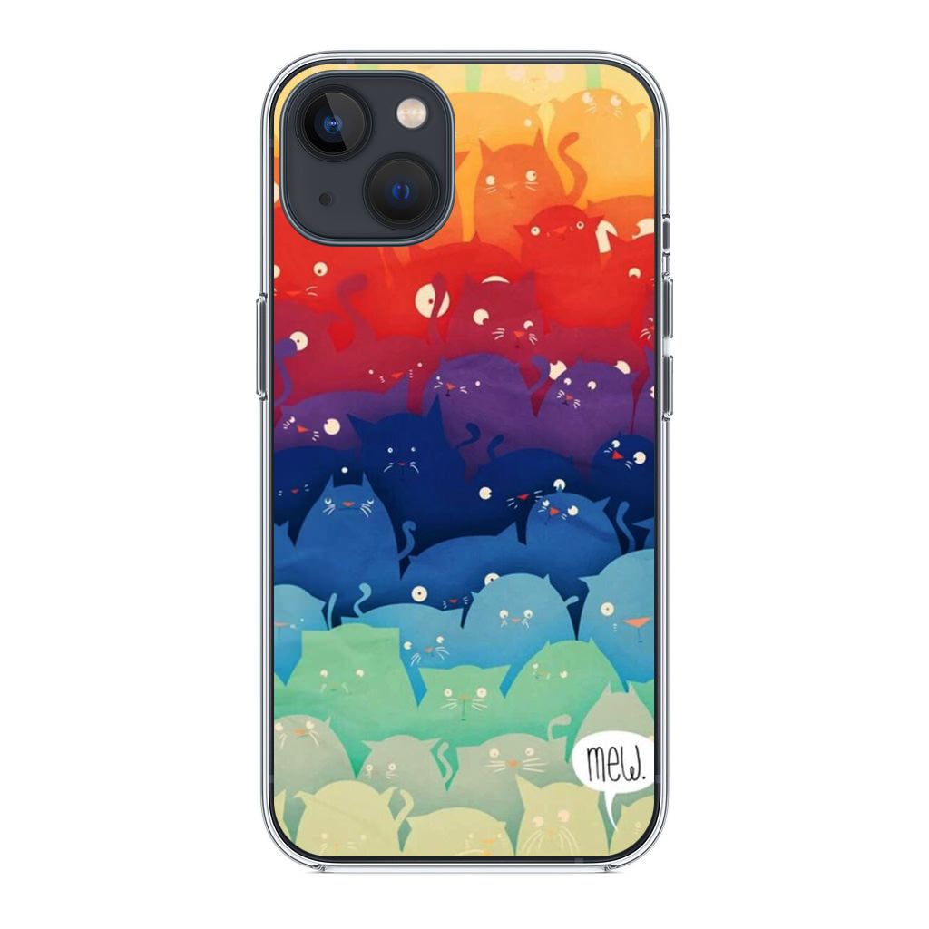Cats Everywhere iPhone 13 / 13 mini Case