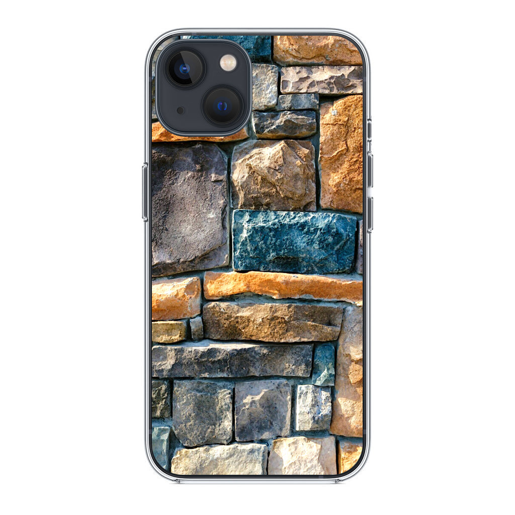 Colored Stone Piles iPhone 13 / 13 mini Case