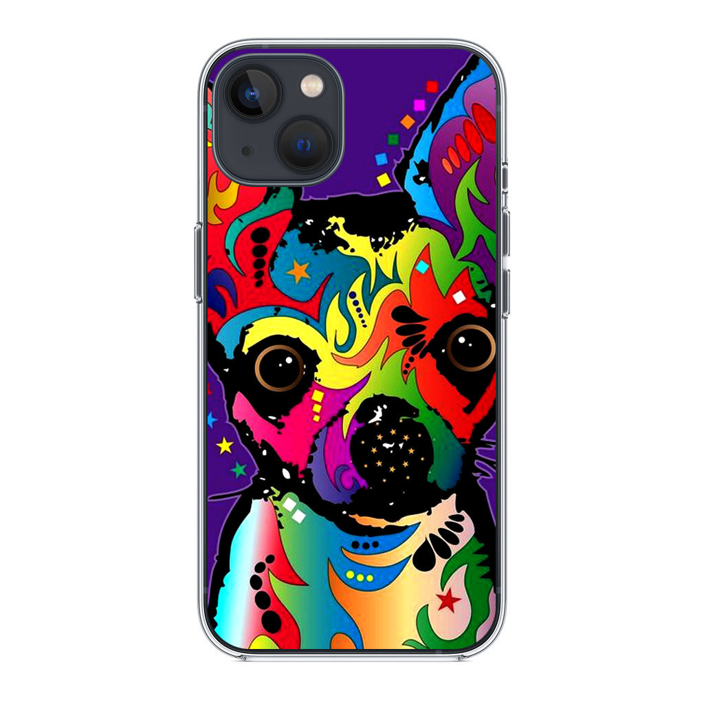 Colorful Chihuahua iPhone 13 / 13 mini Case