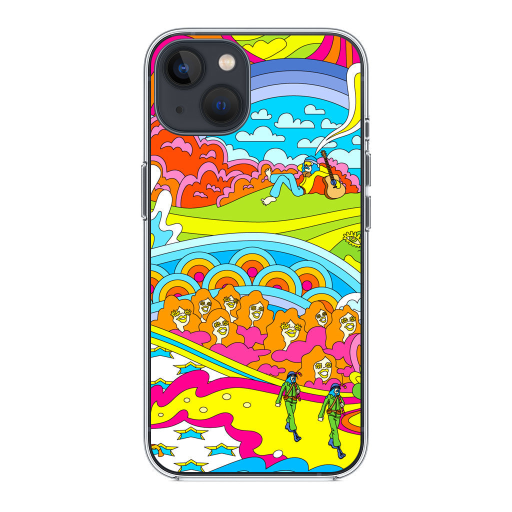 Colorful Doodle iPhone 13 / 13 mini Case