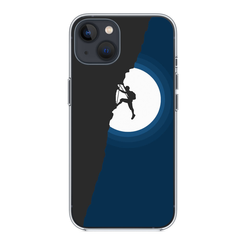 Silhouette of Climbers iPhone 13 / 13 mini Case