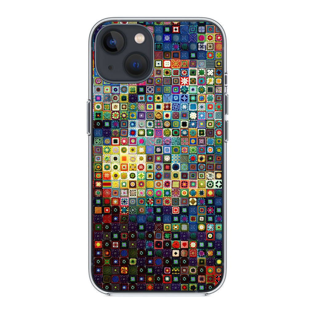 Starry Night Tiles iPhone 13 / 13 mini Case