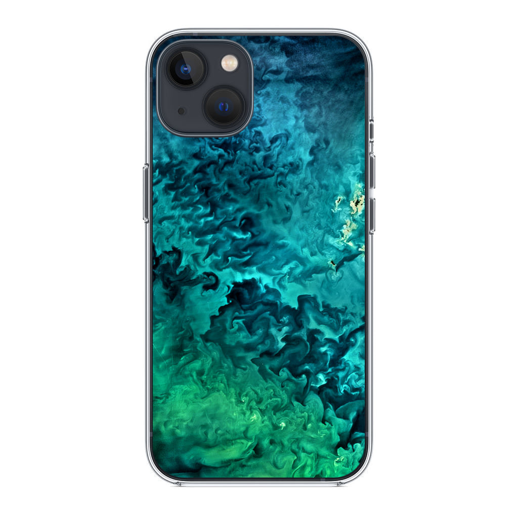 Swirls In The Yellow Sea iPhone 13 / 13 mini Case