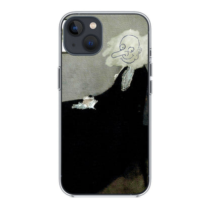Whistler's Mother by Mr. Bean iPhone 13 / 13 mini Case