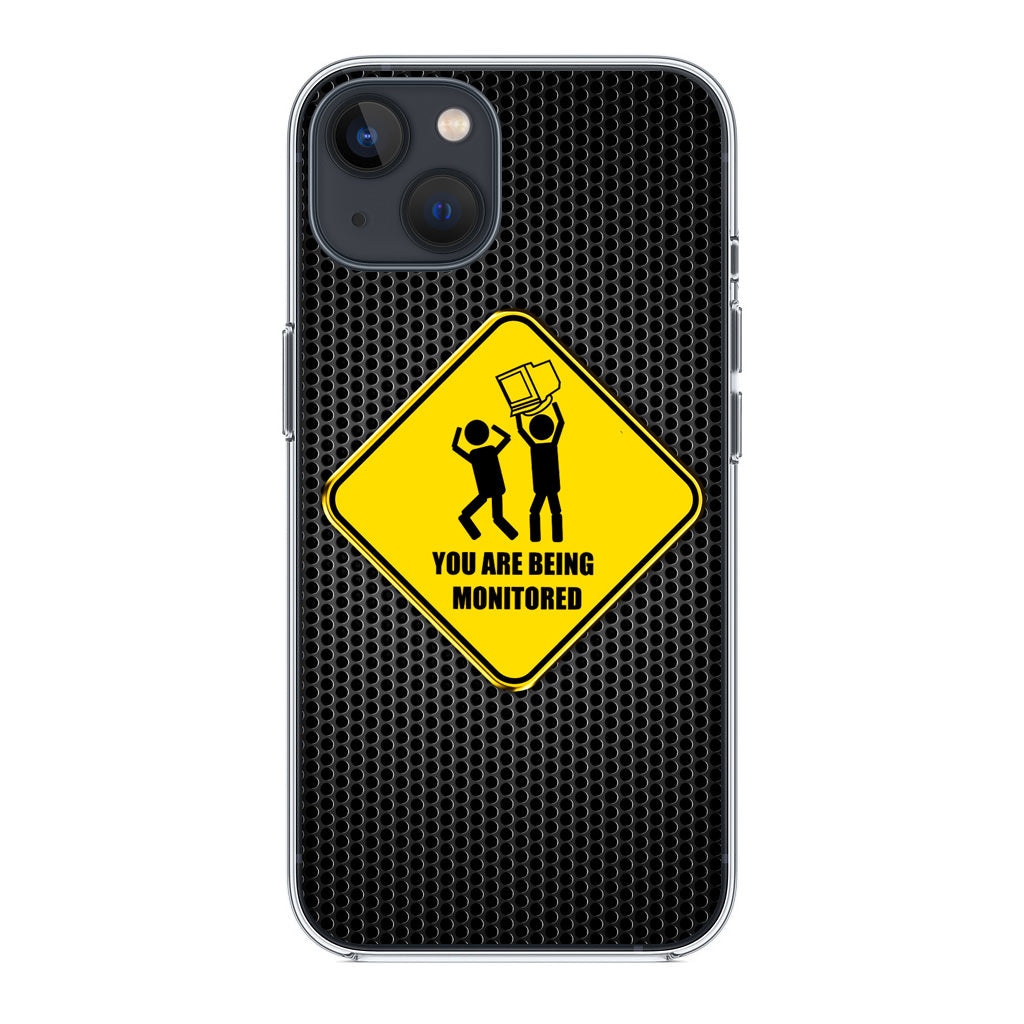 You Are Being Monitored iPhone 13 / 13 mini Case