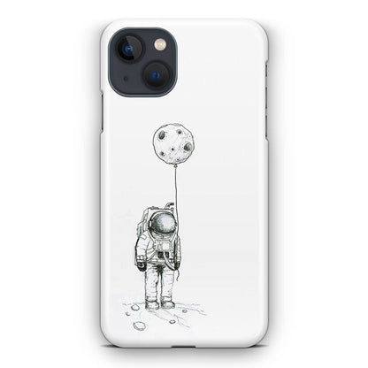 Astronaut Moon Balloon iPhone 13 / 13 mini Case