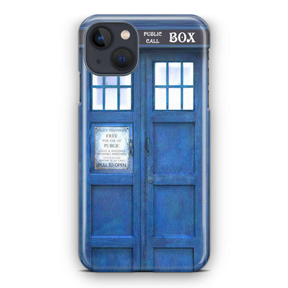 Blue Police Call Box iPhone 13 / 13 mini Case