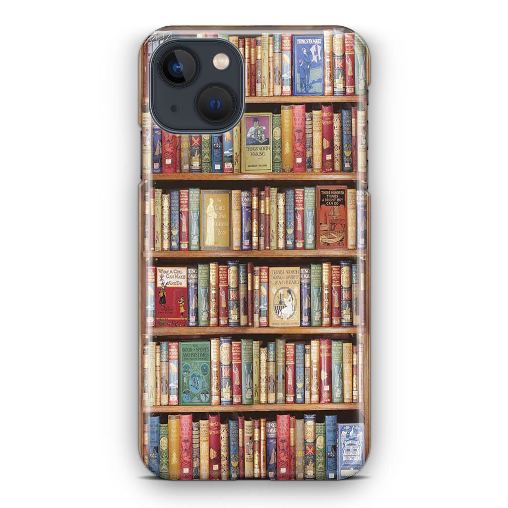 Bookshelf Library iPhone 13 / 13 mini Case