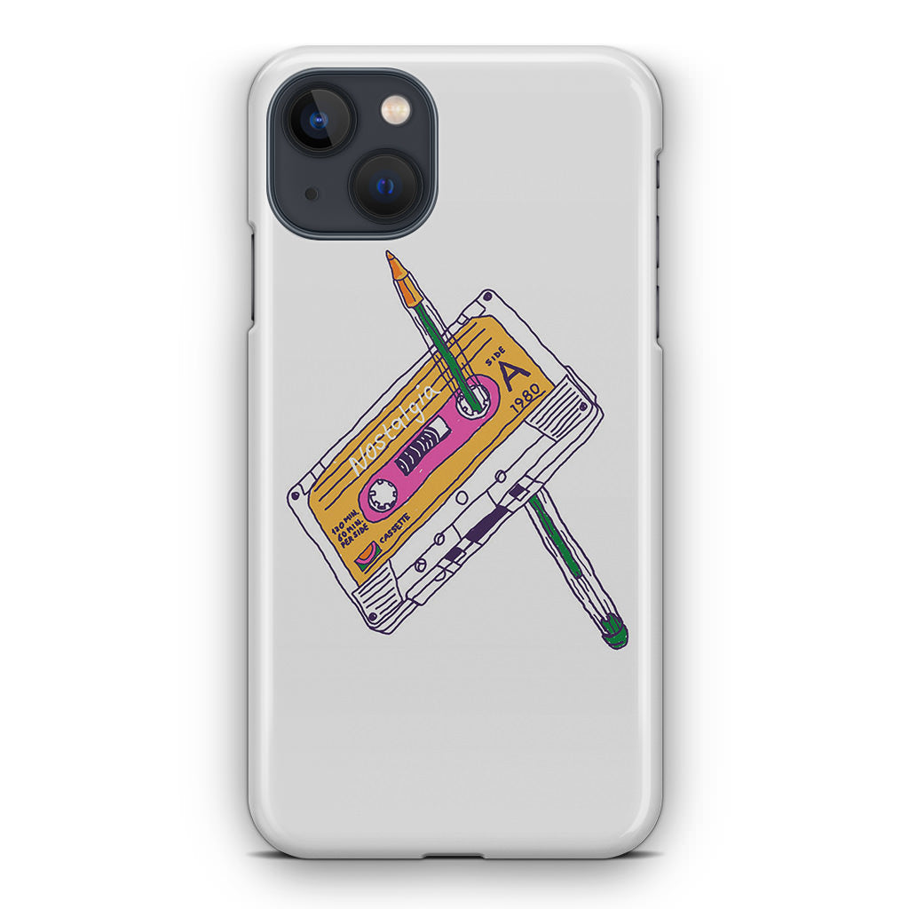 Cassete Tape Old iPhone 13 / 13 mini Case