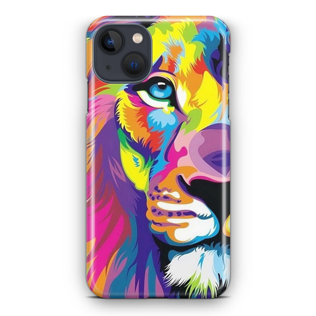 Colorful Lion iPhone 13 / 13 mini Case