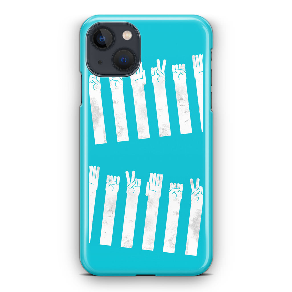 Rock–paper–scissors Zebra Crossing iPhone 13 / 13 mini Case