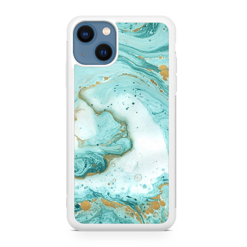 Azure Water Glitter iPhone 13 / 13 mini Case