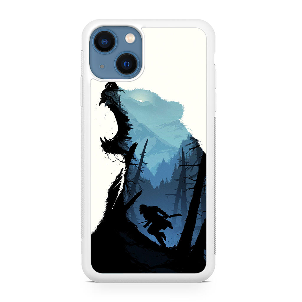 Bear Hunter Art iPhone 13 / 13 mini Case
