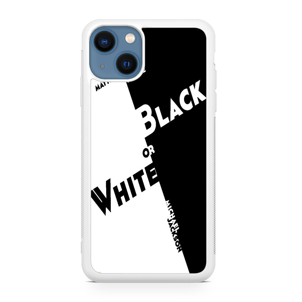 Black Or White Michael Jackson iPhone 13 / 13 mini Case