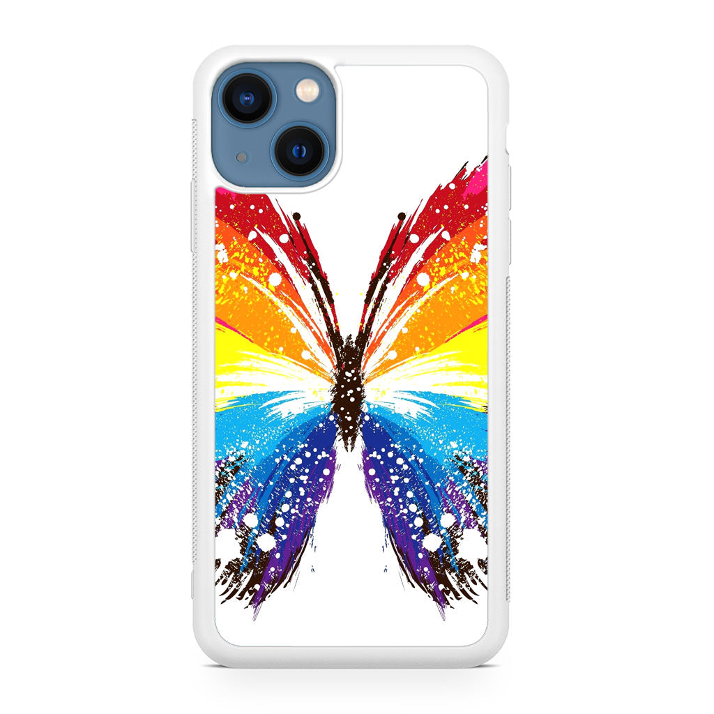 Butterfly Abstract Colorful iPhone 13 / 13 mini Case