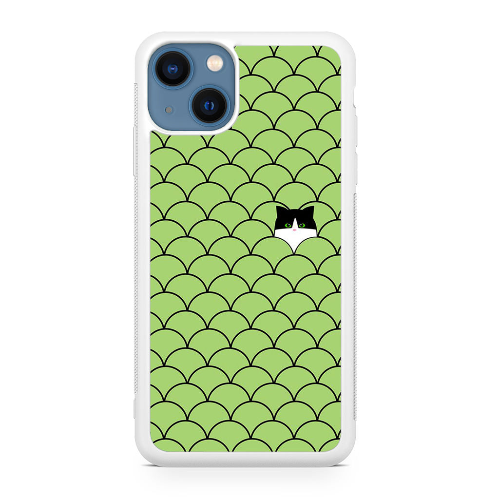 Cat Circles iPhone 13 / 13 mini Case