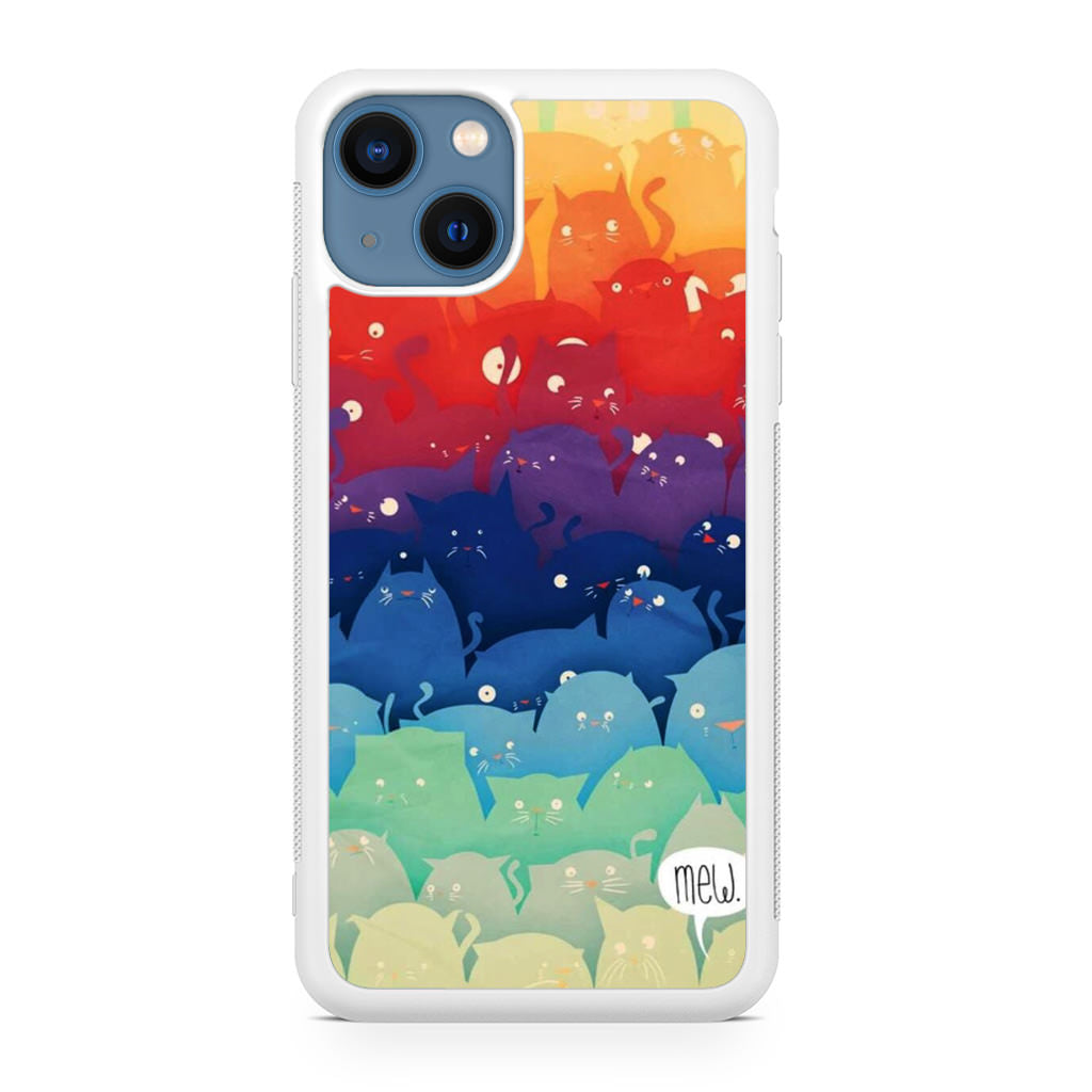 Cats Everywhere iPhone 13 / 13 mini Case